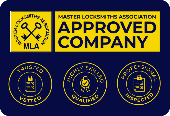 Herne Bay Locks are approved by Master Locksmiths Association